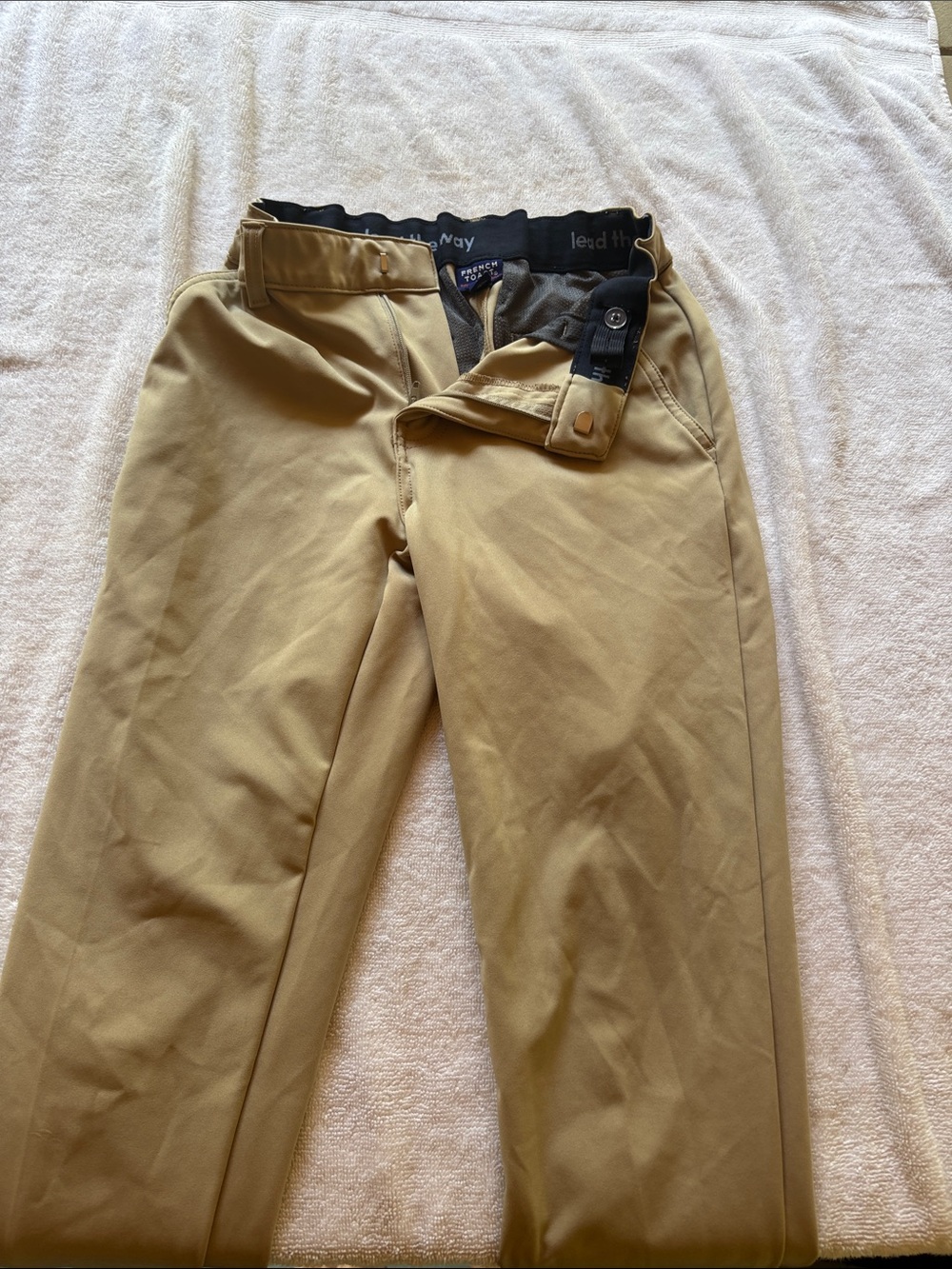 French Toast Boys Tan Khaki Casual Pants